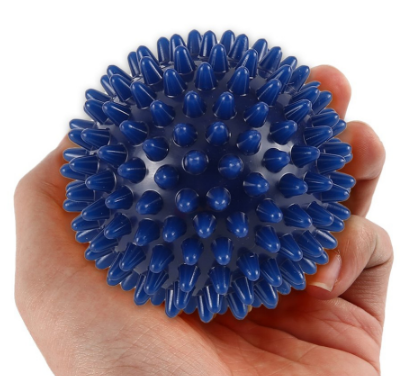 Hard thorn massage ball hand holding thorn ball touch training ball