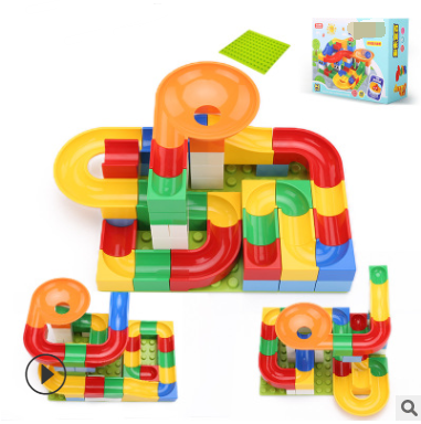 Children Large Particles Assembled Slide Puzzle Blocks Toys 3-10 Years Old Boy Toy Kids DealSniper.net 1