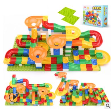 Children Large Particles Assembled Slide Puzzle Blocks Toys 3-10 Years Old Boy Toy Kids DealSniper.net 3