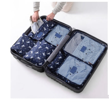 Durable Waterproof Nylon Packing Cube Travel Organizer Bag Women dealsniper-net C