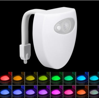 Toilet Induction LED Night Light House dealsniper-net 16colors