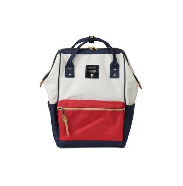 Women Backpack Casual Daypacks Brand Design Zipper Backpack Women DealSniper.net White with red