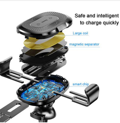 Gravity Bracket Wireless Charging Car Two-in-one Charger Gadgets Gym From House