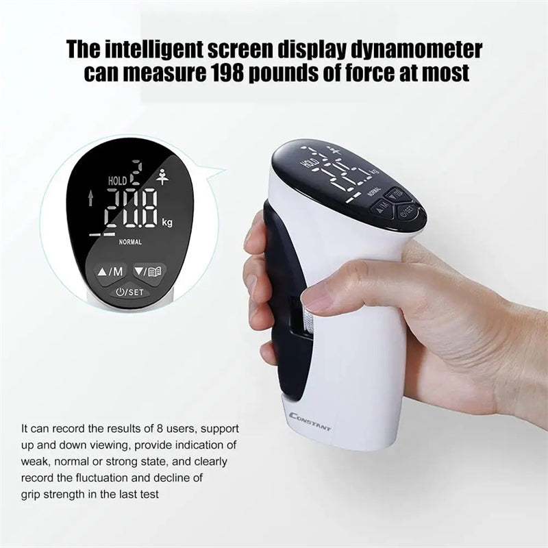 Digital Electric Hand Gripper Hand Dynamometer Counting Gripper