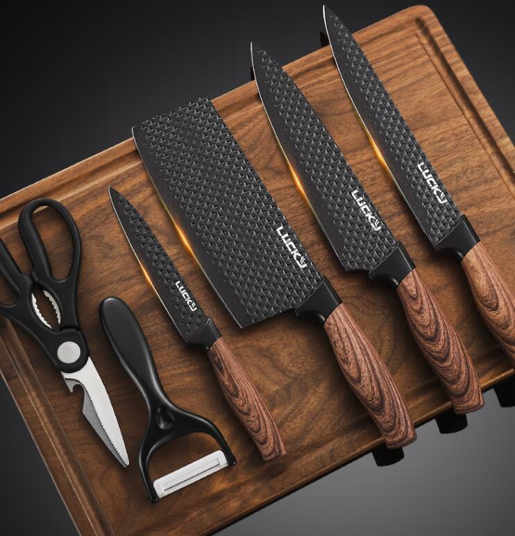 Household Knives Set Kitchen Combination Kitchenware Kitchen dealsniper-net