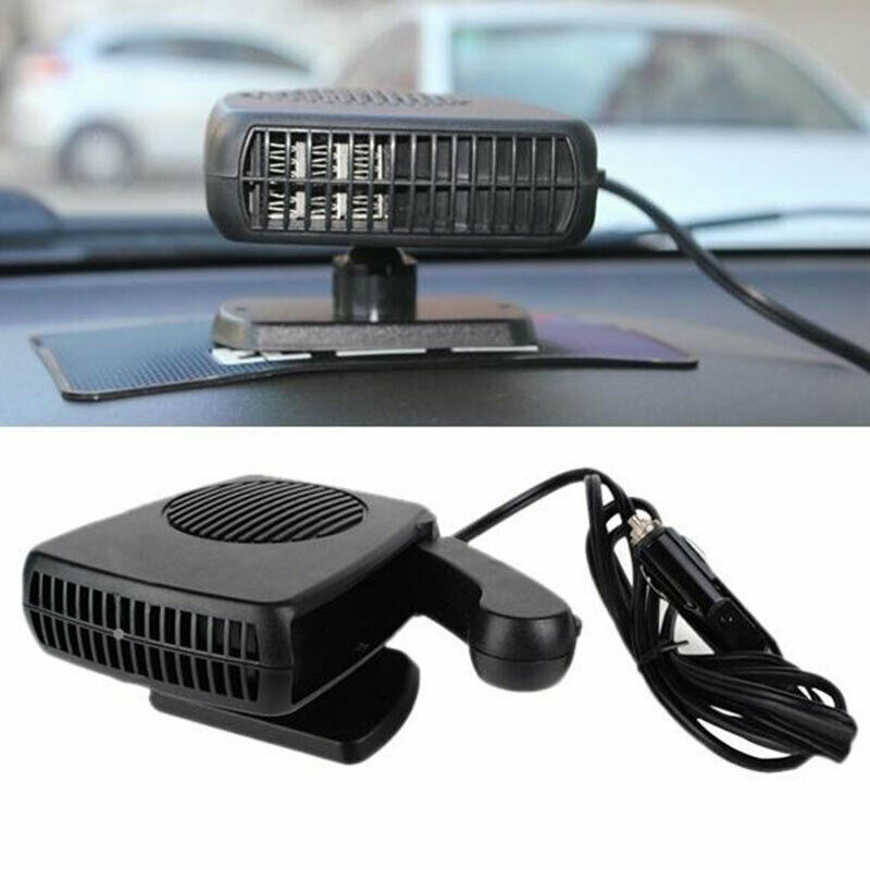 Portable Auto Car Heater Fan Air Cooler Windscreen