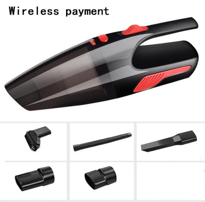 Handheld High-Power Vacuum Cleaner For Small Cars Home dealsniper-net Black wireless