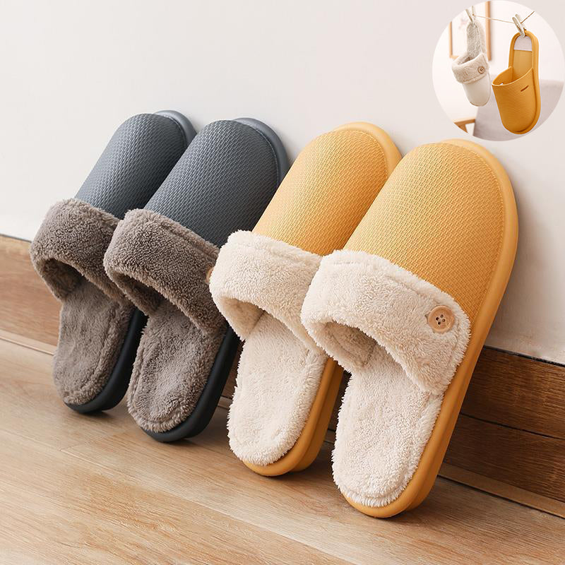 Winter Home Slippers Detachable Washable House Shoes For Women Beauty Gym From House