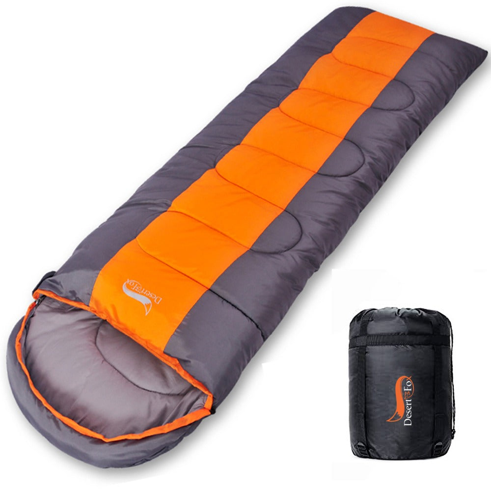 Camping Sleeping Bag Lightweight Warm & Cold Envelope Backpacking Outdoor dealsniper-net