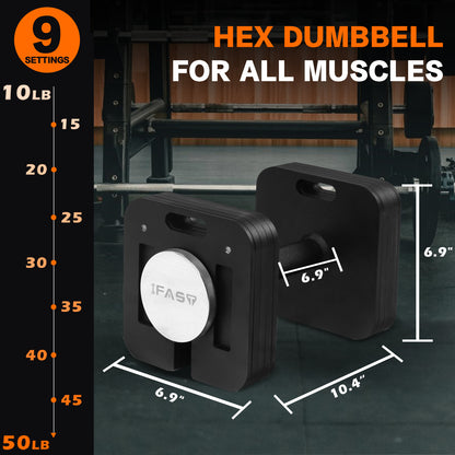 Adjustable Dumbbell 9 In 1 Free Weights For Multiweight Options Jewelry Gym From House