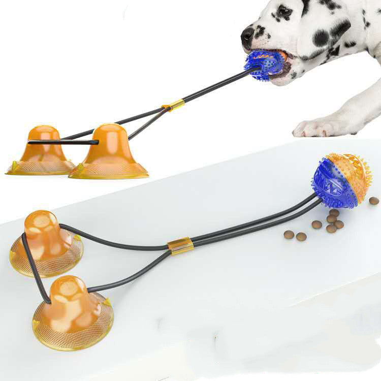 Suction Cup Pets Toys Pets dealsniper-net Drange blue