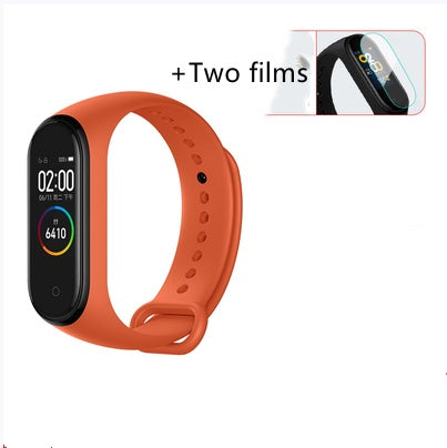 Global Version Xiaomi mi band 3 Fitness Tracker Smart Bracelet Jewelry Gym From House Bande 4 orange