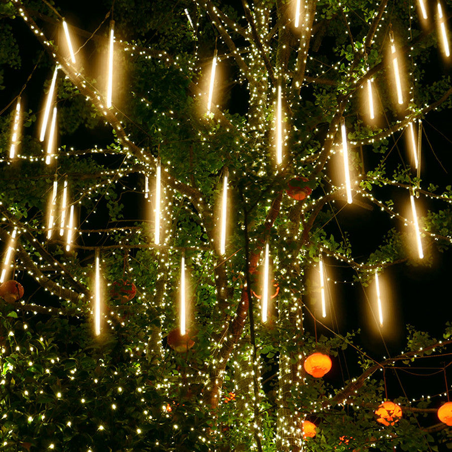 Led Meteor Rain Lantern Garden Light Garden dealsniper-net