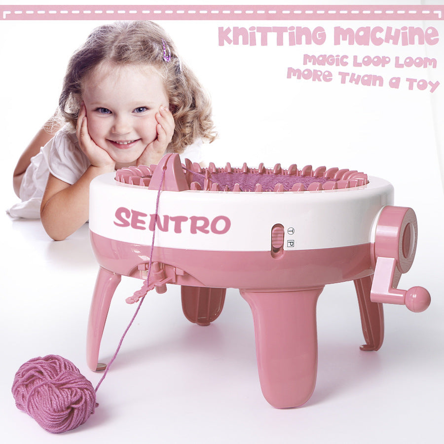 Knitting machine Kids dealsniper-net Pink 48 stitches