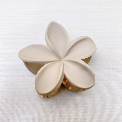 Frosted Holiday Hot Sale Side Grab Barrettes Beauty DealSniper.net Light Khaki Matte