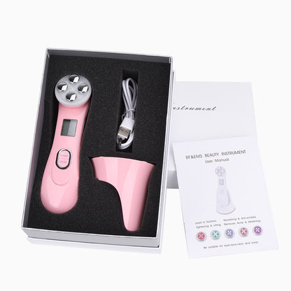 Multifunctional skin rejuvenation care instrument qi Beauty dealsniper-net Pink With box