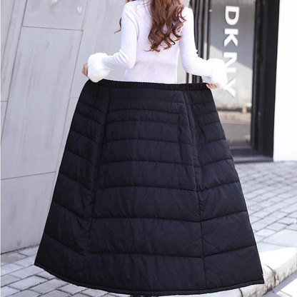 Down cotton skirt Women dealsniper-net