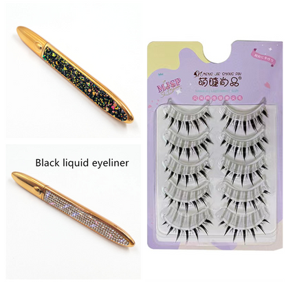 False Eyelashes Self-adhesive Eyeliner Multicolor