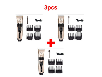 Dog Shaver Pet Teddy Cat Shaving Dog Hair Professional Hair Clipper Pets dealsniper-net Style A 3pcs