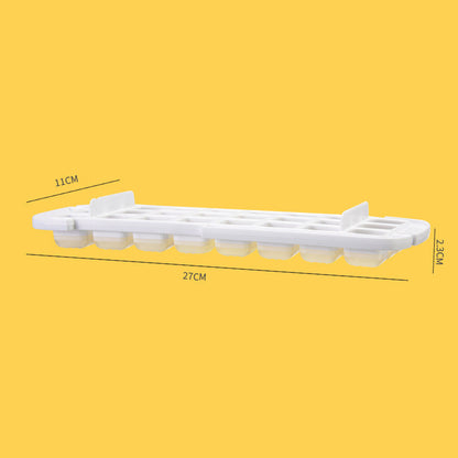 Ice Cube Tray With Storage Box Quick Demould Ice Cube Moulds Deals DealSniper.net Yellow Upholstered