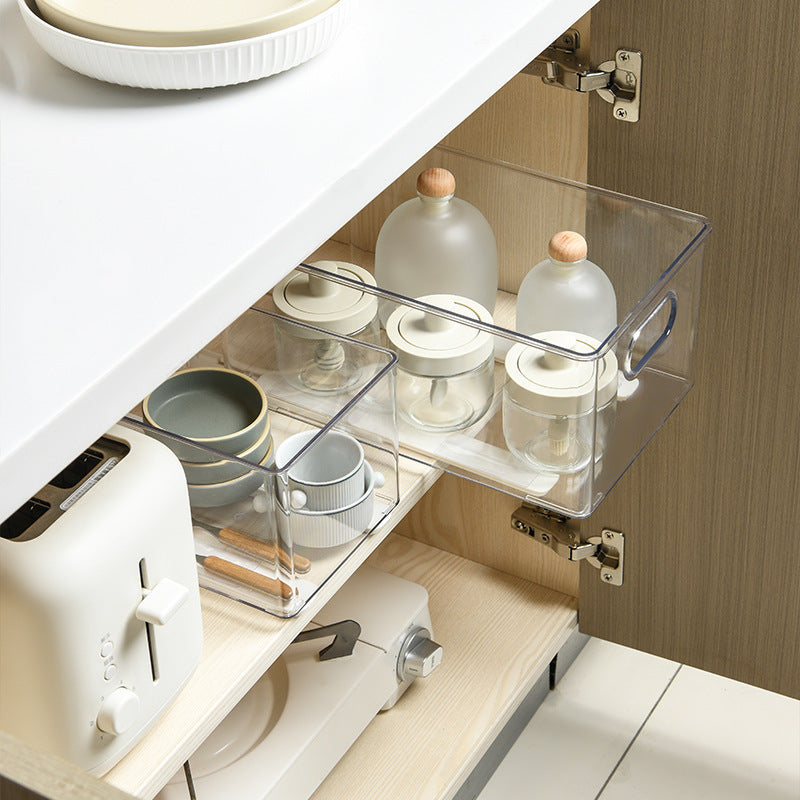 Multi-purpose Kitchen Bedroom Dormitory Storage Box Track Strip Kitchen DealSniper.net