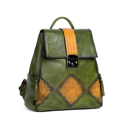 Womens Vintage Chinese Style Backpack Women dealsniper-net