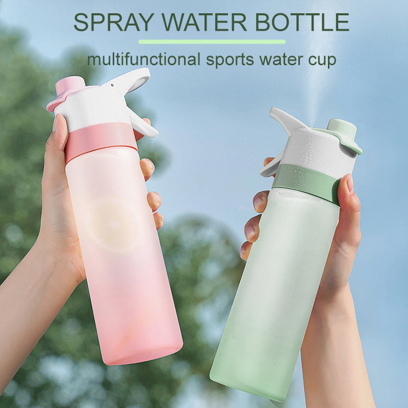 Spray Water Bottle For Girls Outdoor Sport Fitness Water Cup Kitchen dealsniper-net