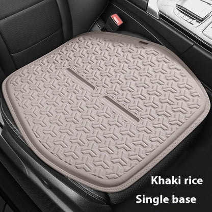 Car Seat Cushion Four Seasons Universal Cool Pad Gel Vehicle dealsniper-net Khaki Beige Single Seat