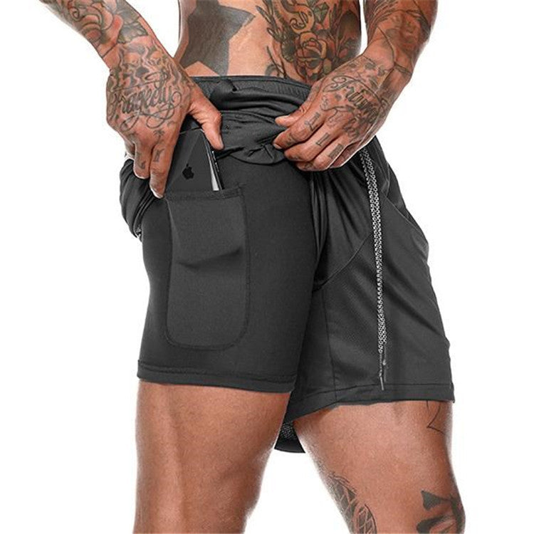 Pocket Compression Shorts Men dealsniper-net