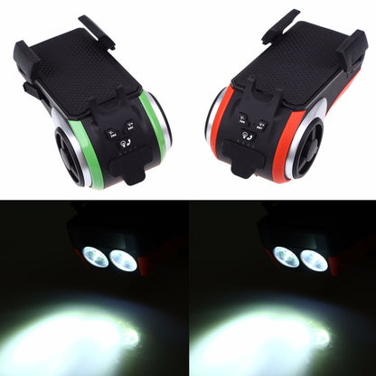 5 In 1 Double LED Bicycle Light Bluetooth Audio MP3 Player Vehicle DealSniper.net