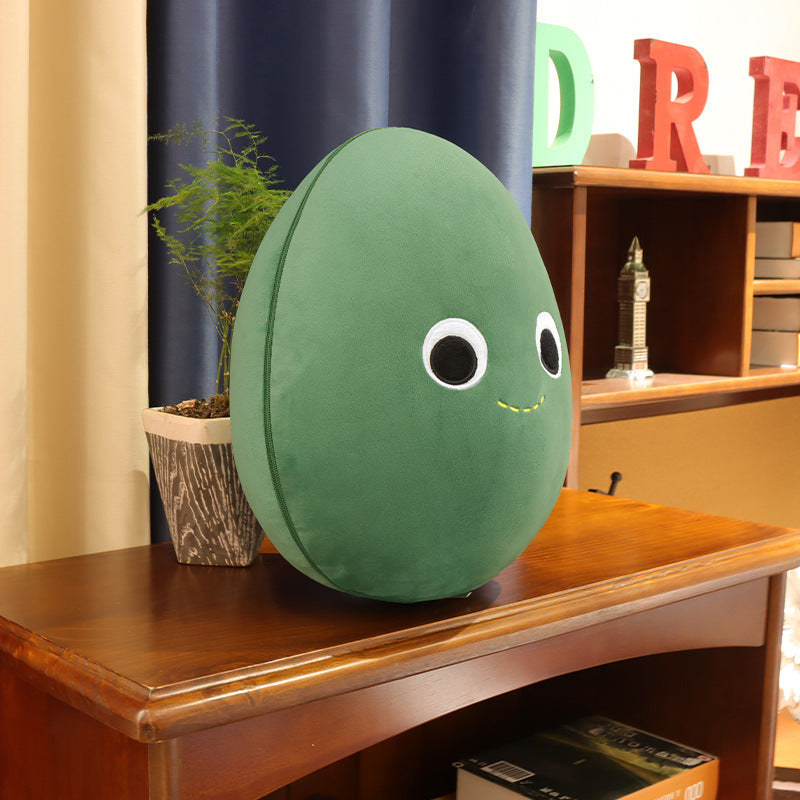 Cute Fruit Avocado Plush Toy Stuffed Doll Baby Decor Kids DealSniper.net