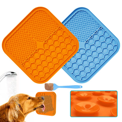 Suction Cup Licking Pad Anti-Choking Slow Food Basin Pets dealsniper-net