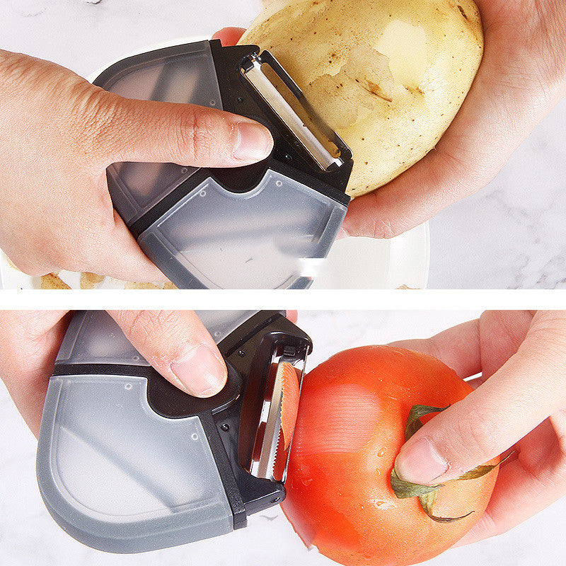 New Multifunctional Three-in-one Vegetable Stainless Steel Grater Kitchen DealSniper.net