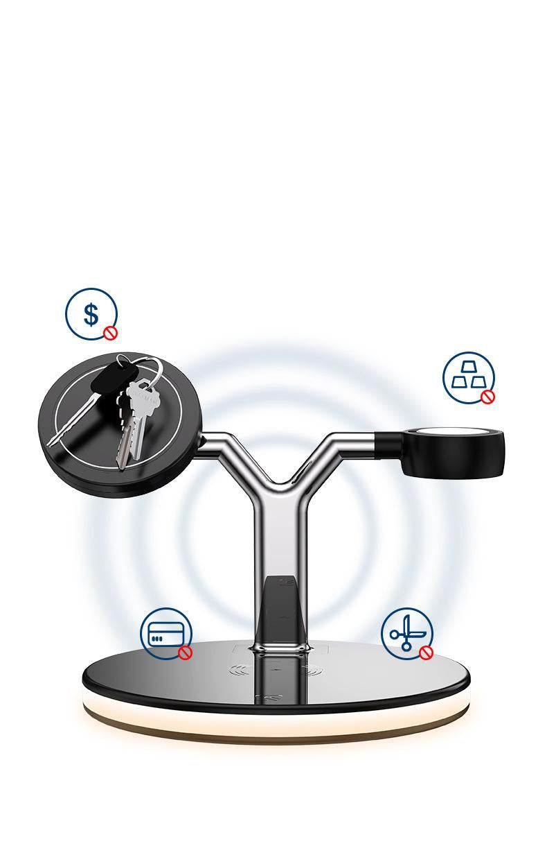 3 In 1 Magnetic Wireless Charger 15W Fast Charging Station Electronics DealSniper.net