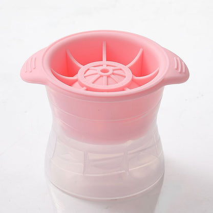 Whiskey Silicone Round Ice Ball Mold Kitchen dealsniper-net Pink 2PCS