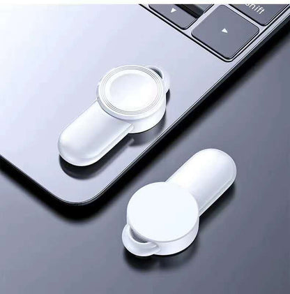 USB Wireless Charger Portable Watch Fast Charging Gadgets Gym From House White 3