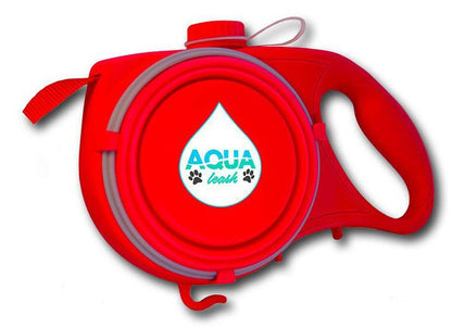 Multifunctional Pet Leash Automatic Retractable Leash Pets DealSniper.net Red With logo