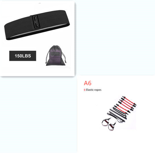 Yoga Stretch Band Squat Resistance Band Training Braided Elastic Band Sports DealSniper.net 1set