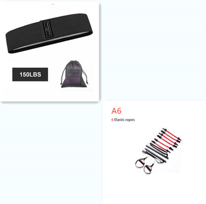 Yoga Stretch Band Squat Resistance Band Training Braided Elastic Band Sports DealSniper.net 1set