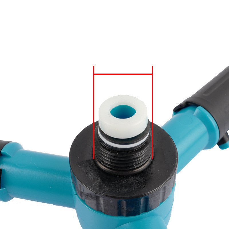 360 Degree Automatic Garden Sprinklers Watering Grass Lawn Rotary Nozzle Garden dealsniper-net