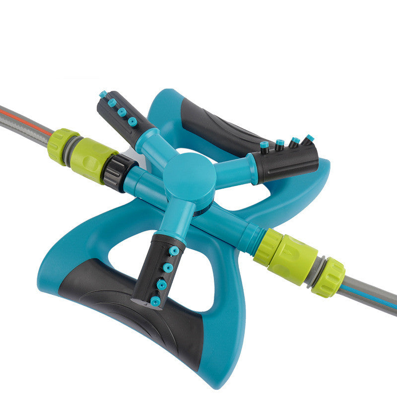 360 Degree Automatic Garden Sprinklers Watering Grass Lawn Rotary Nozzle Garden dealsniper-net