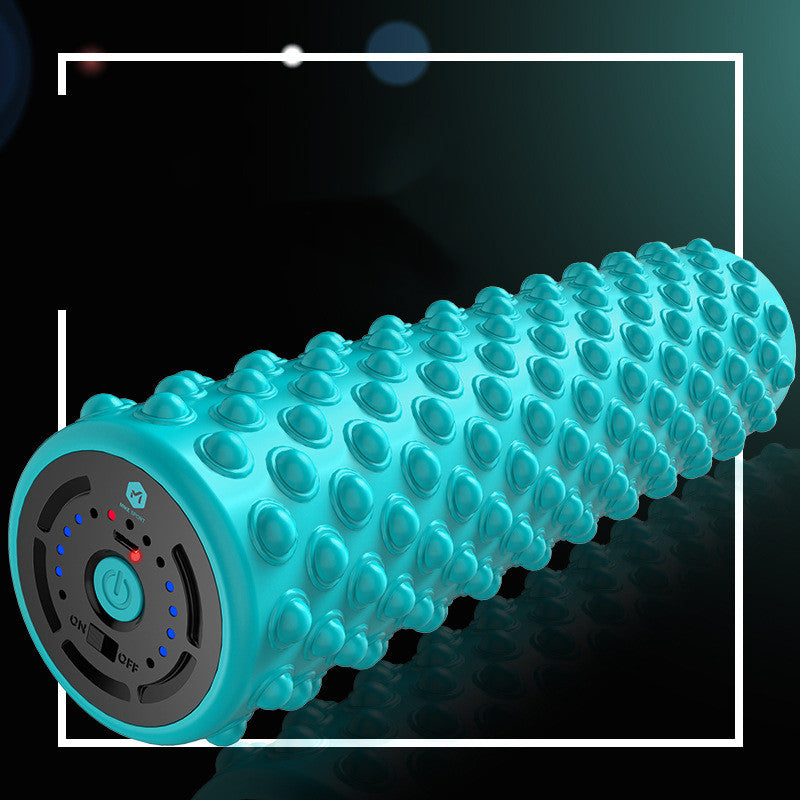 Electric Foam Roller Muscle Relaxation Fitness Yoga Column Sports Gym From House
