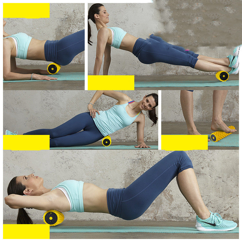 Electric Foam Roller Muscle Relaxation Fitness Yoga Column Sports Gym From House
