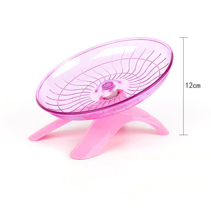 Hamster Flying Disc Running Wheel Golden Silk Bear Mute Flying Disc Running Wheel