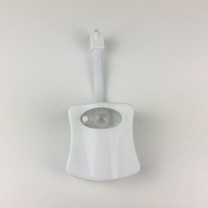 16 Colors LED Creative Hanging Human Toilet Sensor Toilet Cover Lamp Home Decor Gym From House 8color lights White 3PCS