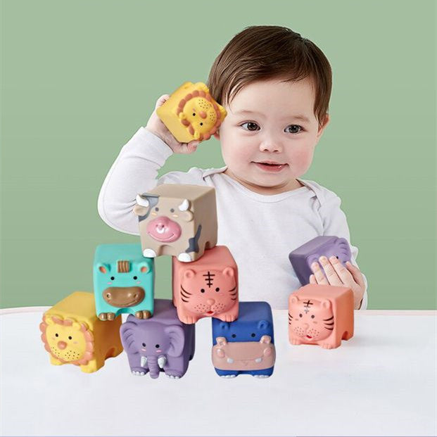 Soft Plastic Building Blocks For Infants And Young Children Kids Gym From House