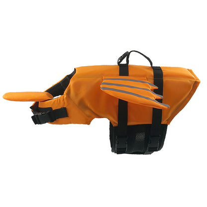 Life Jacket For Pets Reflects Light For Outdoor Pets Pets dealsniper-net Yellow 2XL