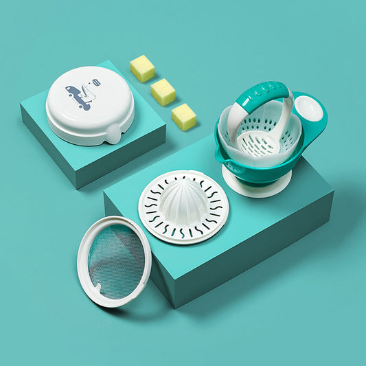 Baby Food Mills Tools Set Multifunctional Fruit Vegetable Grinding Masher Kitchen DealSniper.net