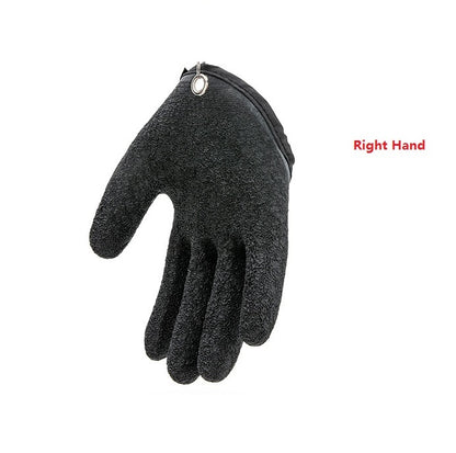 Fishing Gloves Anti-Slip Protect Hand From Puncture Scrapes Fisherman Outdoor dealsniper-net Right No hook