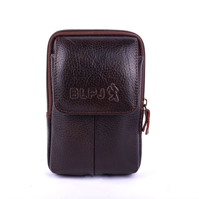 New type of hot selling men's 6 size belt and leather belt handbag Men DealSniper.net Deep coffee 2